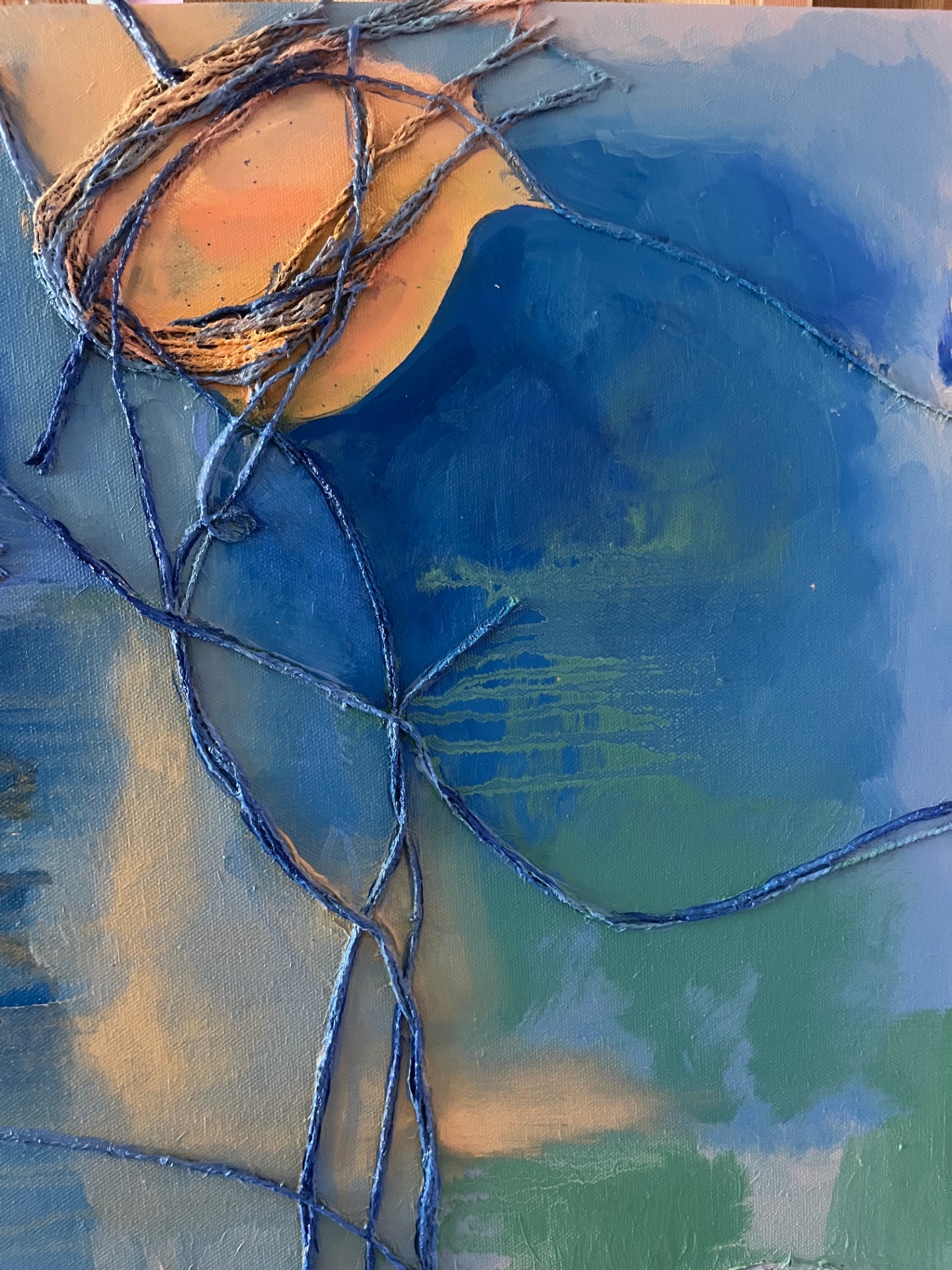Blue Field — Detail