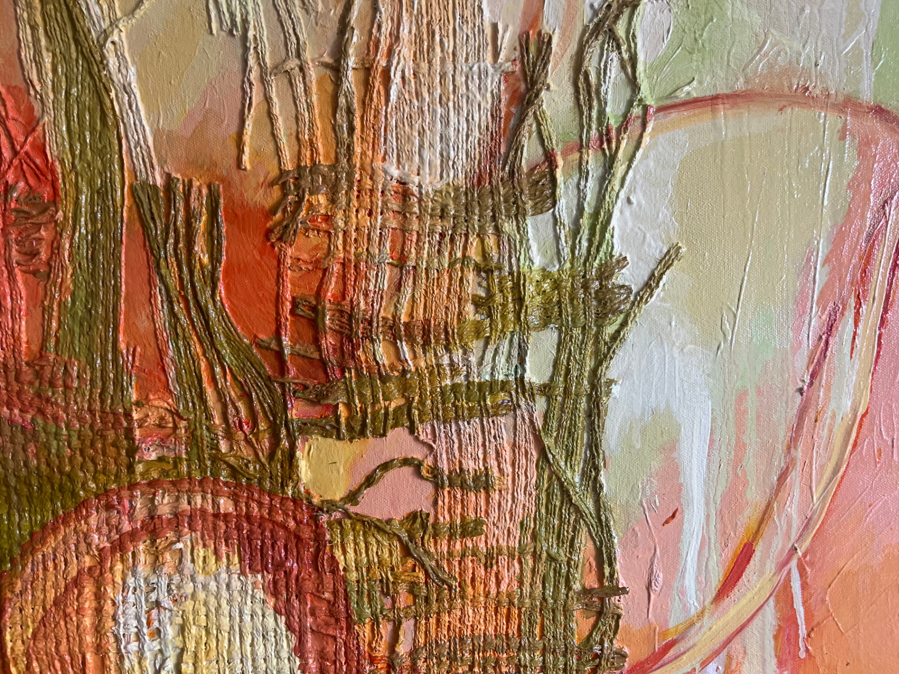 Three Tulips, Holding — Detail