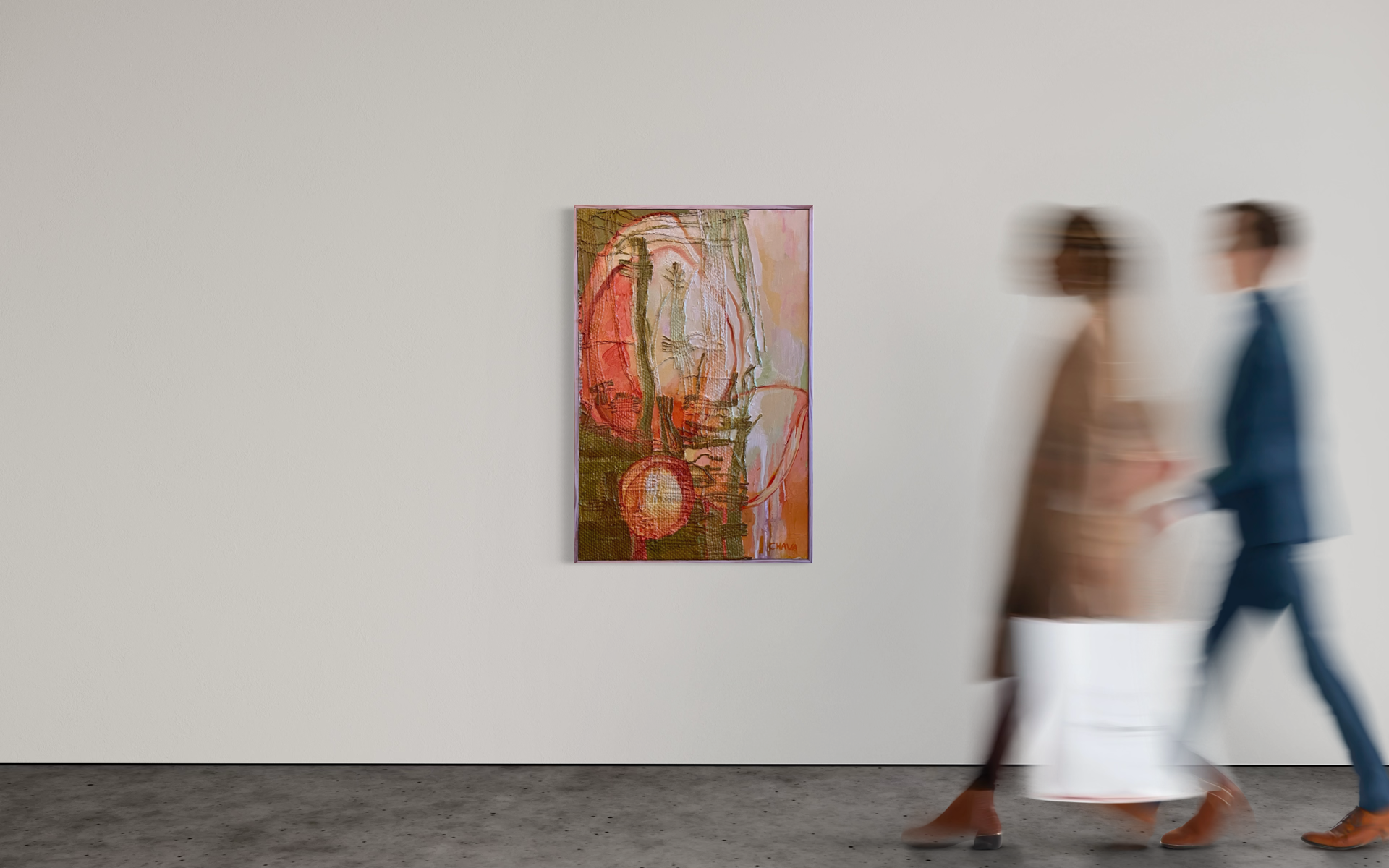 Three Tulips, Holding — Room view